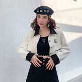 MacyMccoy 小香短款外套 白