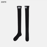 SMFK 复古校园破坏高筒袜 2双