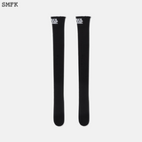 SMFK 复古校园破坏高筒袜 2双