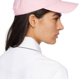 WE11DONE Pink Embroidered Cap